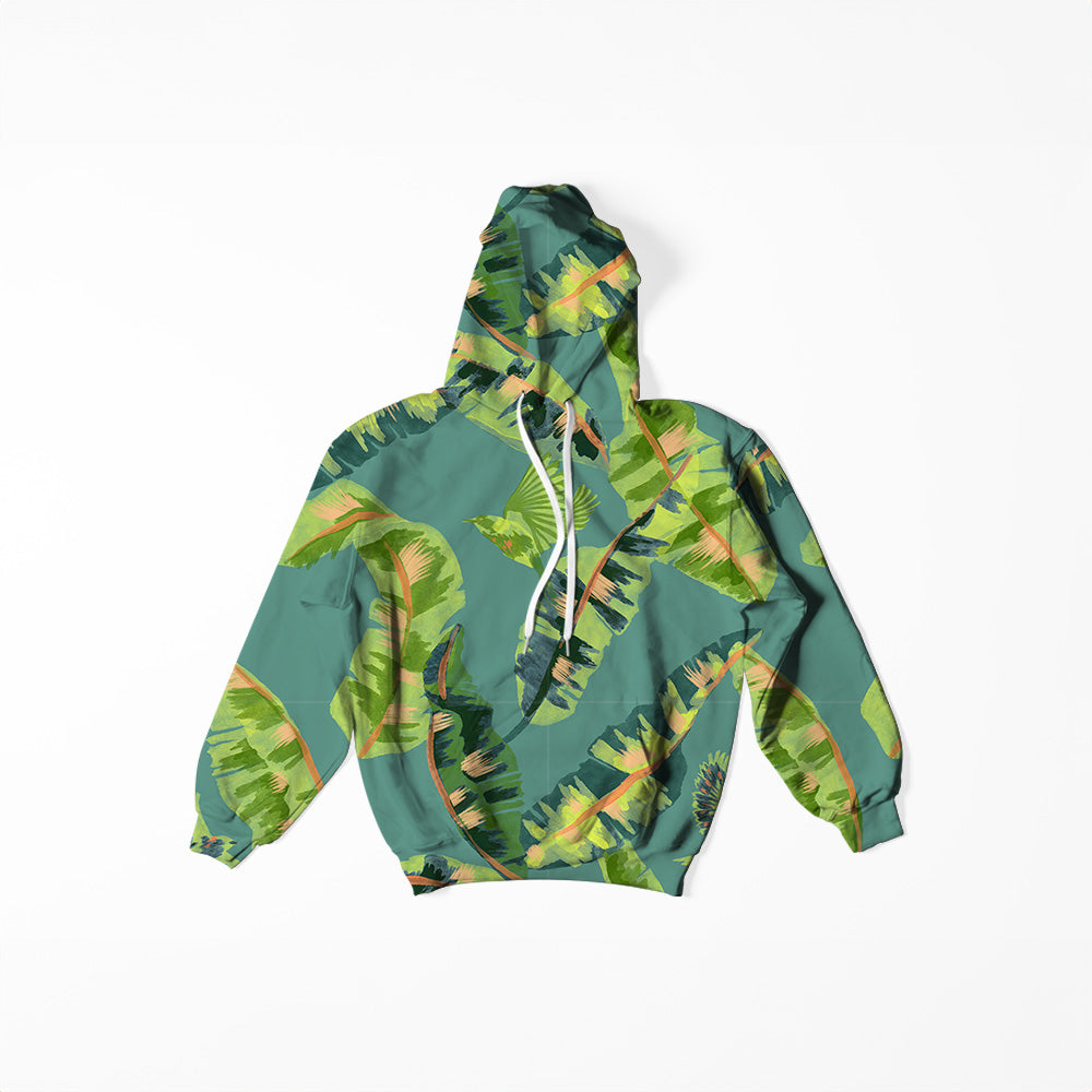 Leaves and birds
