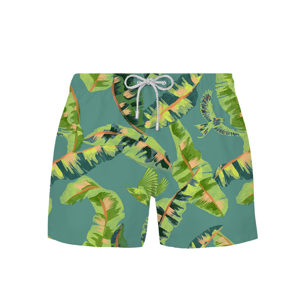 Leaves and birds