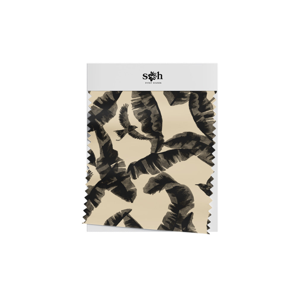 Leaves and birds