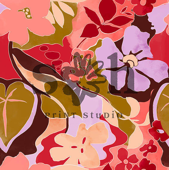 Retro Flora