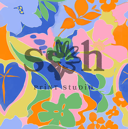 Retro Flora